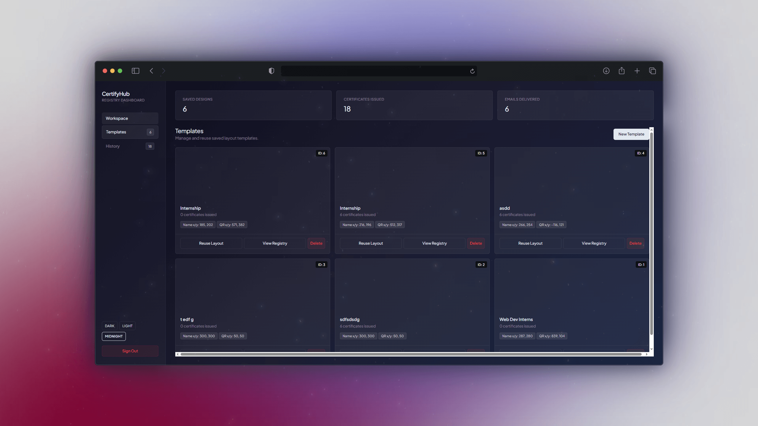 CERTIFYHUB: AUTOMATED ISSUANCE & VERIFICATION SYSTEM screenshot 3