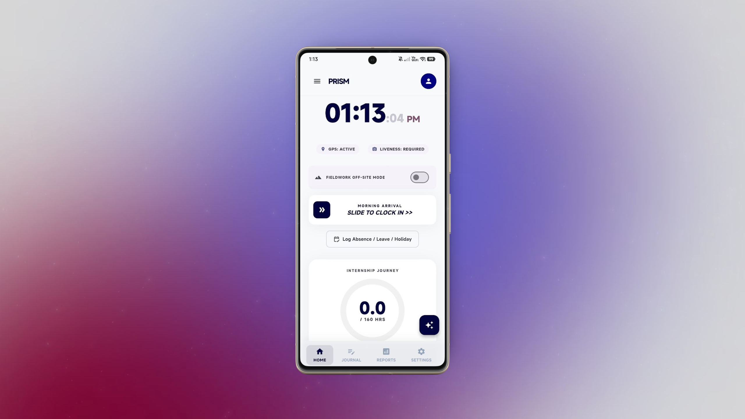 PRISM: GOVERNMENT INTERN COMPANION APP screenshot 1
