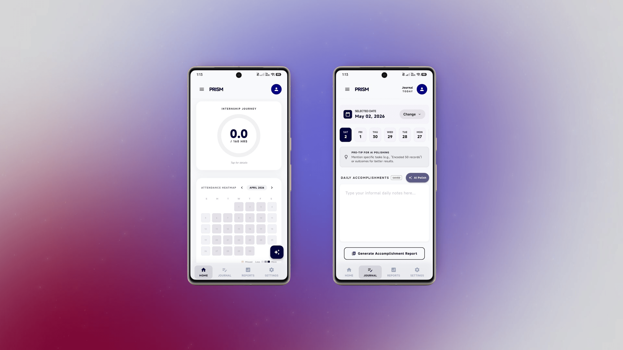 PRISM: GOVERNMENT INTERN COMPANION APP screenshot 2
